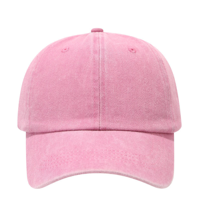 Faded Rose Pink Cap - Soft Aesthetic Y2K Blank Dad Hat - Byluuna Headwear
